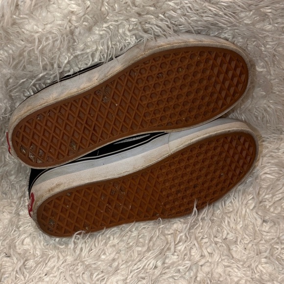 High Top Vans black men 7 women 8.5 lace up off the wall - Picture 6 of 6